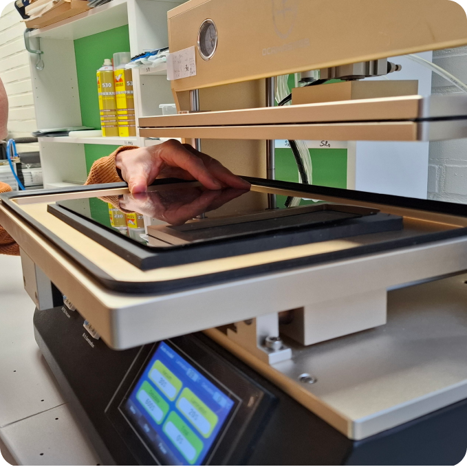 Herstelling scherm tablet